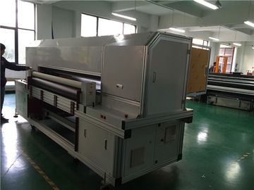 중국 자동적인 안료는 8 Ricoh 인쇄 머리 250m2/H를 가진 잉크 인쇄 기계의 기초를 두었습니다 공장