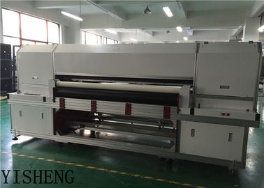 중국 4 - 8개의 색깔 면 많은 실크 1800mm에 평상형 트레일러 직물 잉크젯 프린터 인쇄 대리점
