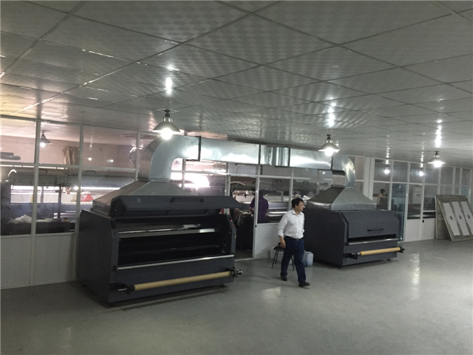 고속 Printheads 디지털 방식으로 직물 인쇄 기계 260 m2/h 민감하는 잉크