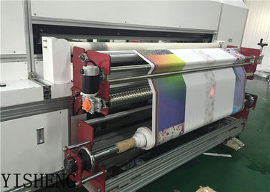중국 직물을 위한 호메로스 교세라 디지털 방식으로 직물 인쇄 기계/디지털 방식으로 잉크 제트 인쇄 10 kw 공장