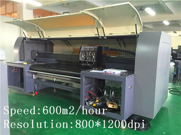 중국 큰 체재 디지털 방식으로 인쇄기 3.2M Epson 머리를 인쇄하는 Hometextile 공장